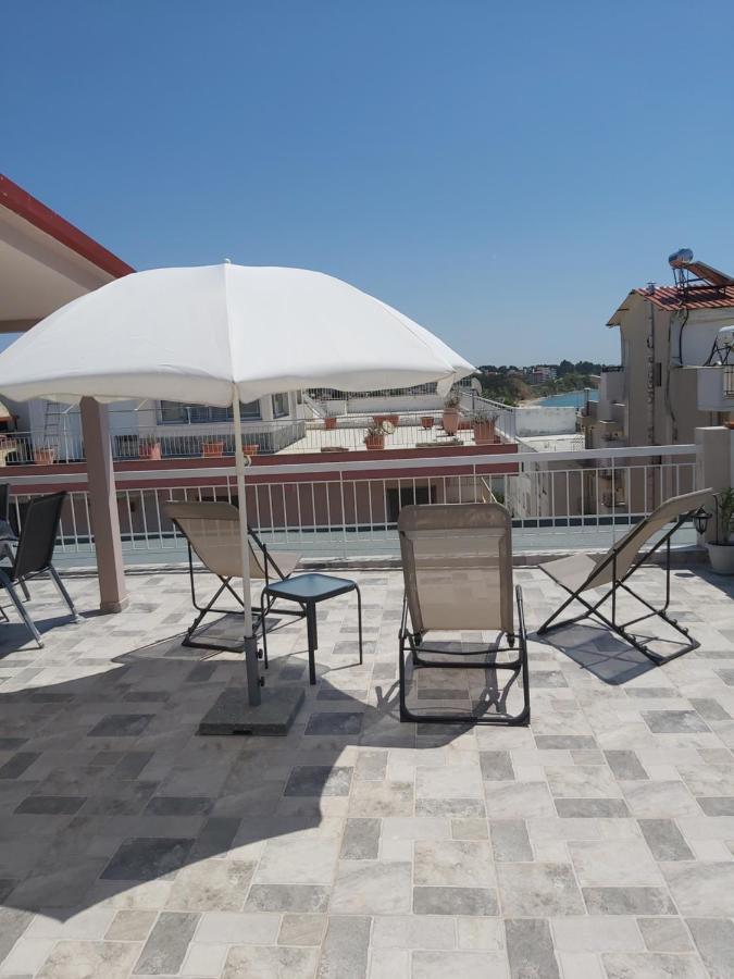 Grcka Reni Greece Beach Penthaus 3 Nea Kallikrateia Exteriör bild